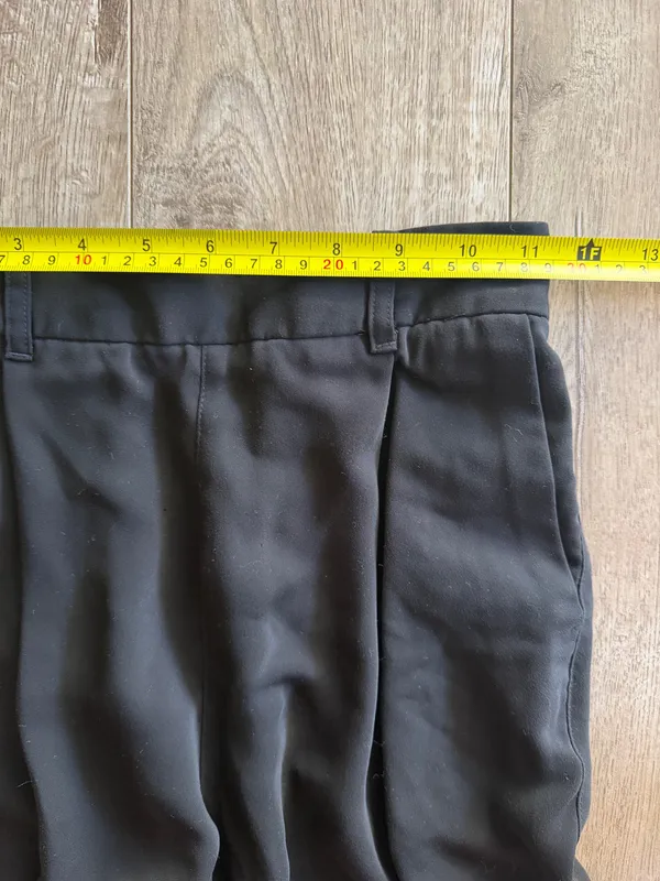 GU Classic Black Straight-Leg Dress Pants - Image 5