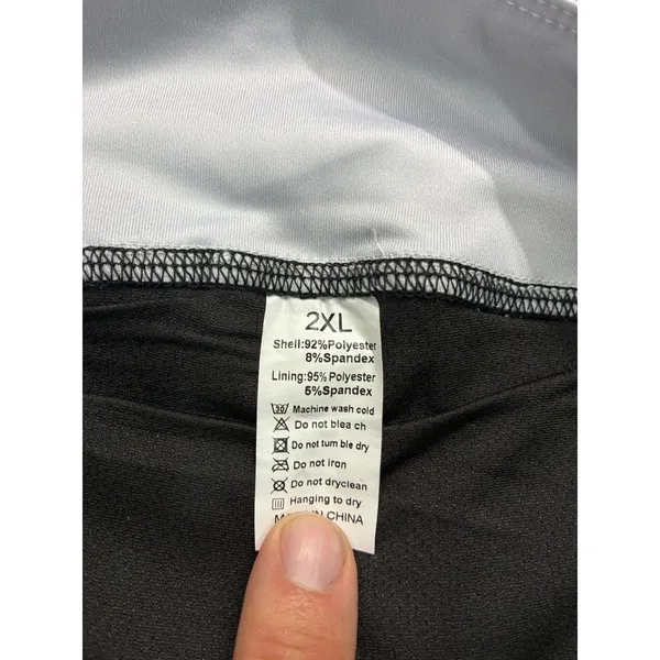 Tennis Skirt Skort 4 Pockets Athletic Golf Shorts Workout Running‎ Ombré 2XL - Image 7