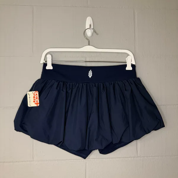 NWT FP Movement Dance All Day Bubble Skort in Midnight Navy Women’s Size Large - Image 6
