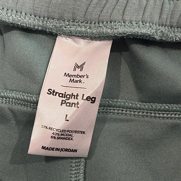 Member’s Mark straight leg pants Sage green size large - Image 6