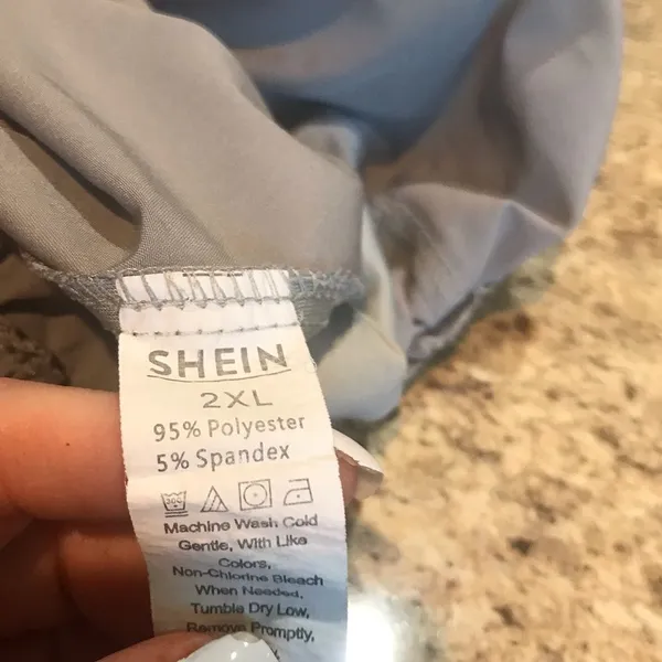 Shein Size 2X gray shorts - Image 7