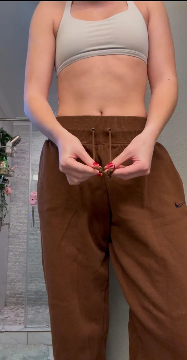 Nike Brown Sweatpants - Image 3