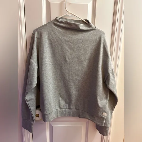 🛑Sold🛑Vuori Granite Funnel Neck Sweatshirt - Image 2
