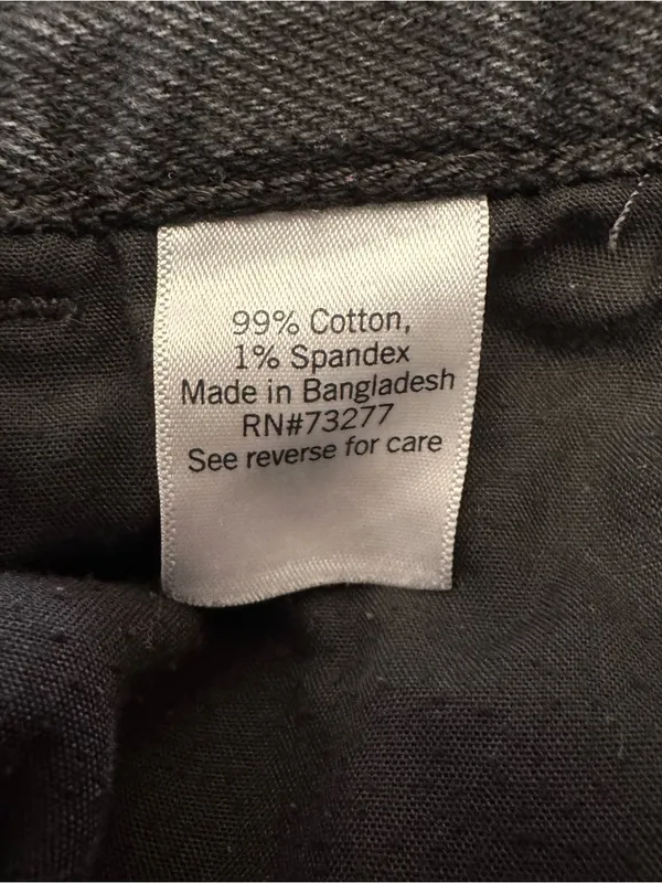 SO Black High Rise Distressed Raw Hem Ankle Length Mom Jeans Size 11/30 - Image 15