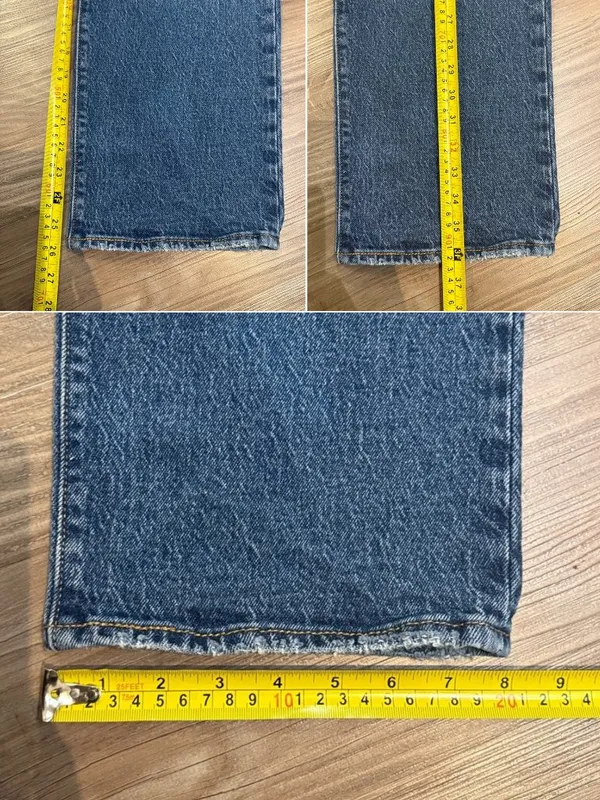 Levi’s Premium Ribcage Straight Ankle Jeans 27 My Honor Dark Wash $110 - Image 11