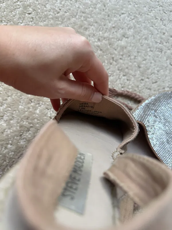 Steve Madden Mesa Rhinestone Espadrille Flats - Image 6