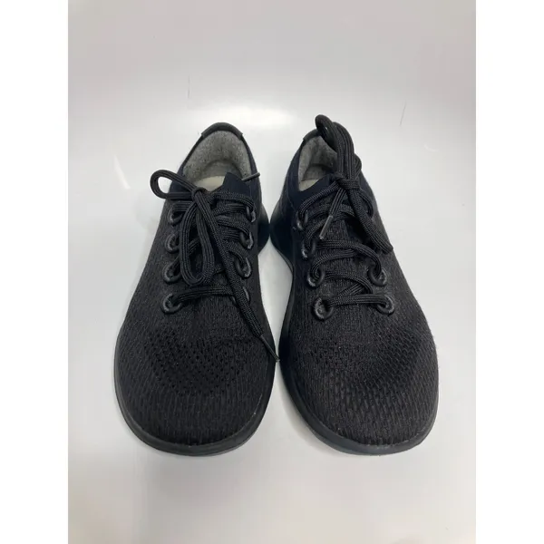 Allbirds Tree Dashers Women W9 Black Excellent Sustainable Knit Running Shoes - Image 2