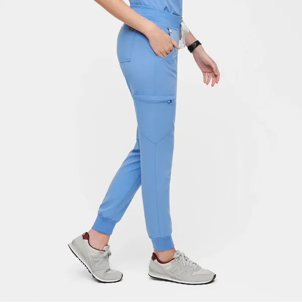 Figs Set Casma 3 Pocket Shirt and Zamora Jogger Pants Scrub Size XXS Petite Ceil - Image 5