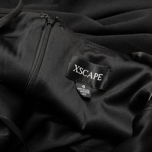 XSCAPE ‎ - “Shay” Pleated Satin Neckline Gown - Image 4