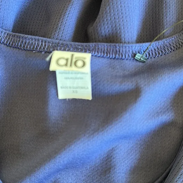 Nwot Alo Navy Relax Fit Tank Top Xs - Image 5