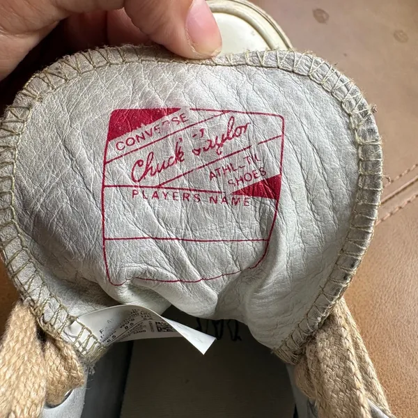 Converse x Golf Le Fleur Chuck 70 Hi Burlap‎ Brown Sneakers Mens 6.5/Womens 8.5 - Image 7