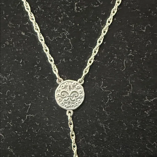 RARE & RETIRED James Avery 925 Sterling Silver Cross Shield Pendant Necklace 18” - Image 3