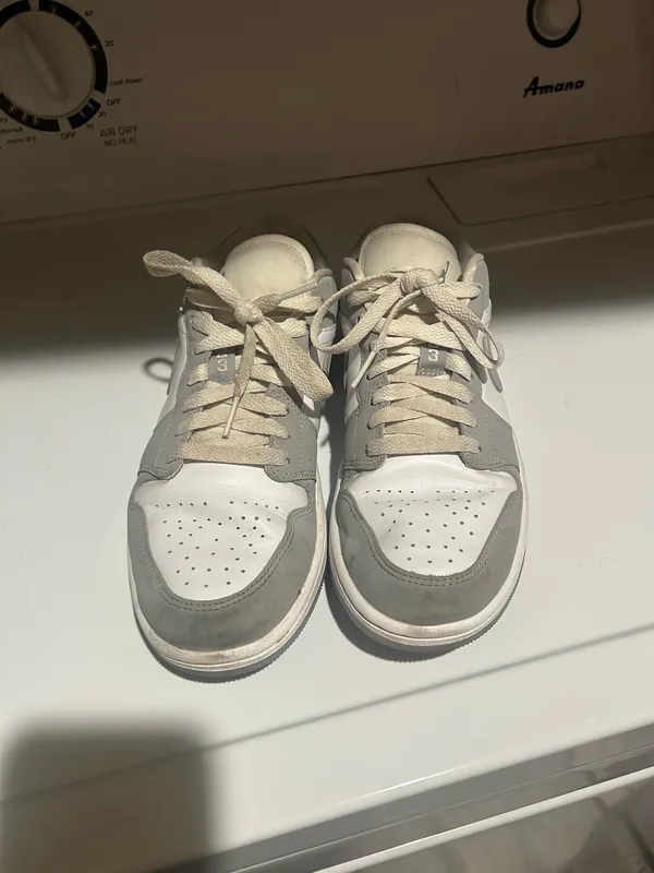 Nike Jordan 1 Low grey - Image 3