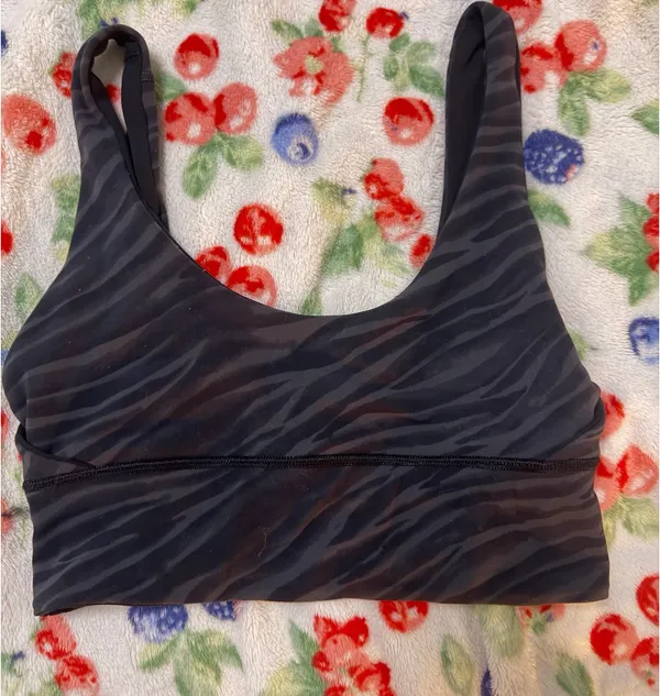 Lululemon Reversible Align Bra A/B animal print - Image 4