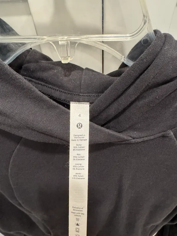 Lululemon Black Hoodie - Image 2