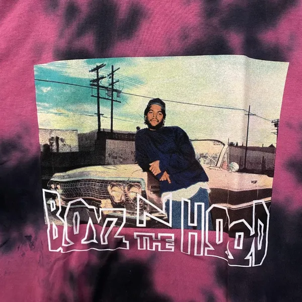 Ice cube Boyz N The Hood Movie Promo Tie Dye Tee Med - Image 2