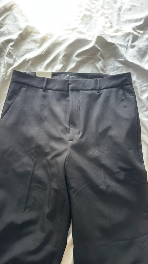 Banana Republic Pants Straight Sculpted Pants Black - Image 4