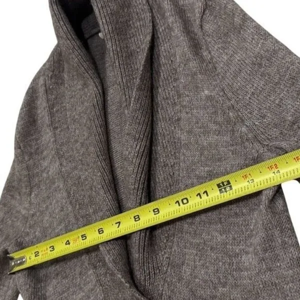 J. Crew Alpaca Blend Plunge V-Neck Long Sleeve Sweater Capsule Cozy Cabincore‎ S - Image 8