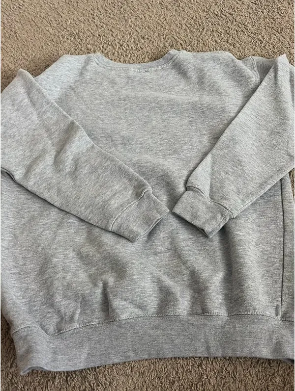 NC State Crewneck Gray Size M - Image 2