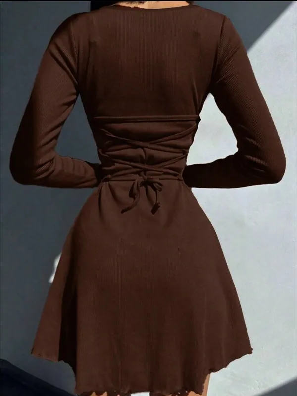 Shein Long Sleeve Mini Dress - Image 7