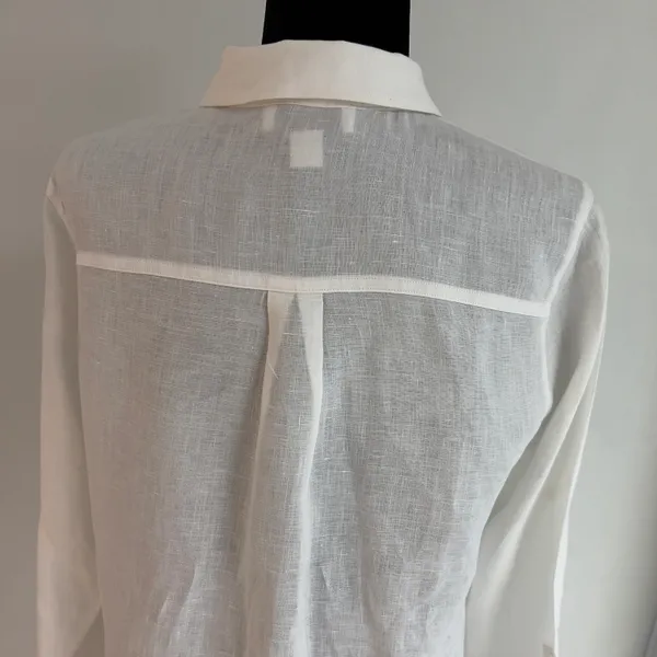 Meraki moon Button Down Linen Tunic - Image 4