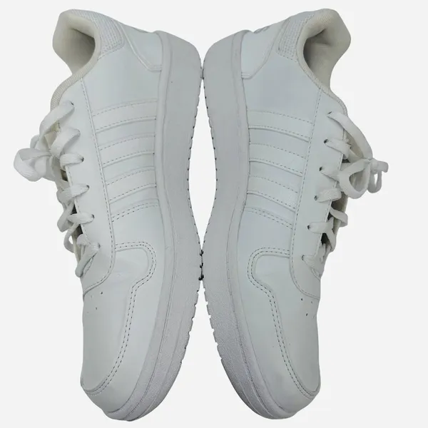 Adidas Womens Size 11‎ Hoops 2.0 B42096 White Casual Shoes Sneakers - Image 7