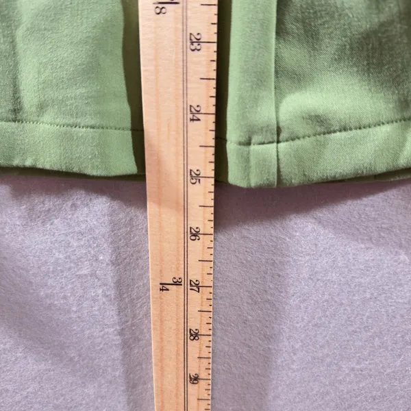 436 | FIGS Technical‎ Collection Womens L Notched V-Neck Scrub Top Moss Green - Image 4