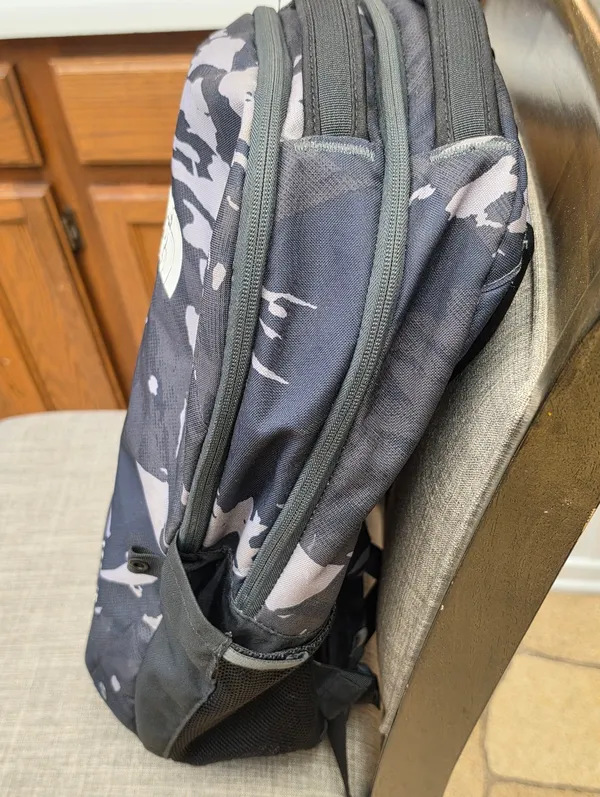 The North Face Jester Black Camo Backpack - Image 6