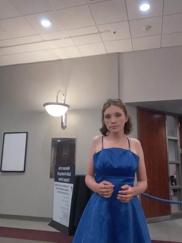 Aspeed Blue Prom Dress  - Image 2