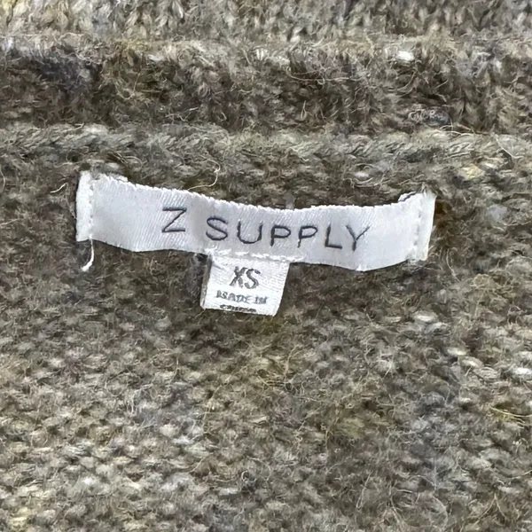 Z Supply Essex Cable Sweater Green Women’s XS - Image 3