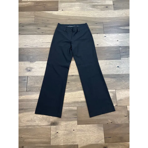 Express Correspondent Wide Leg Charcoal Gray Lightweight Pants Size 4 Minimalist - Image 2