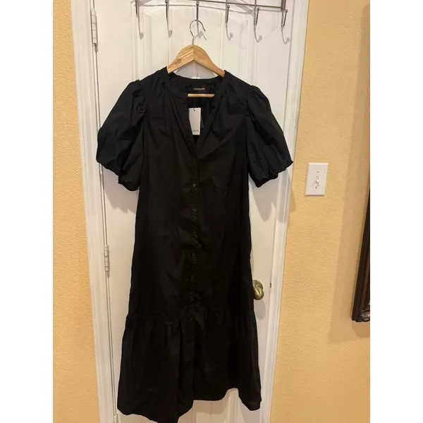 SUGARLIPS Stilwell Short Sleeve Midi Dress SIZE M - Image 2
