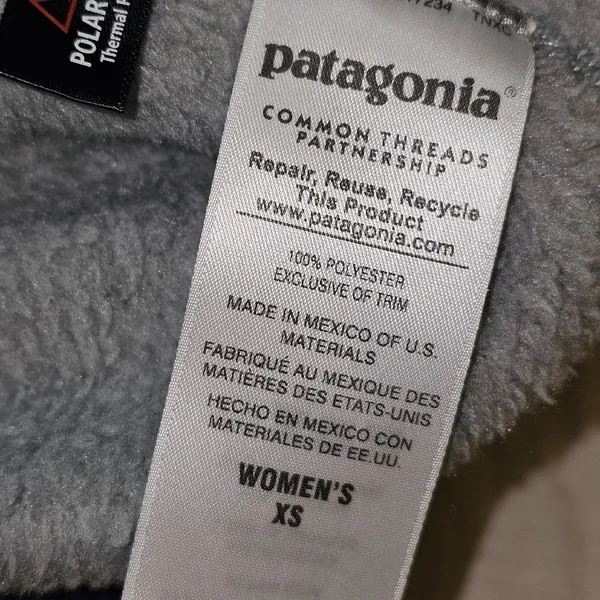 Patagonia Womens Gray Purple Re-Tool Vest‎ XS - Image 5