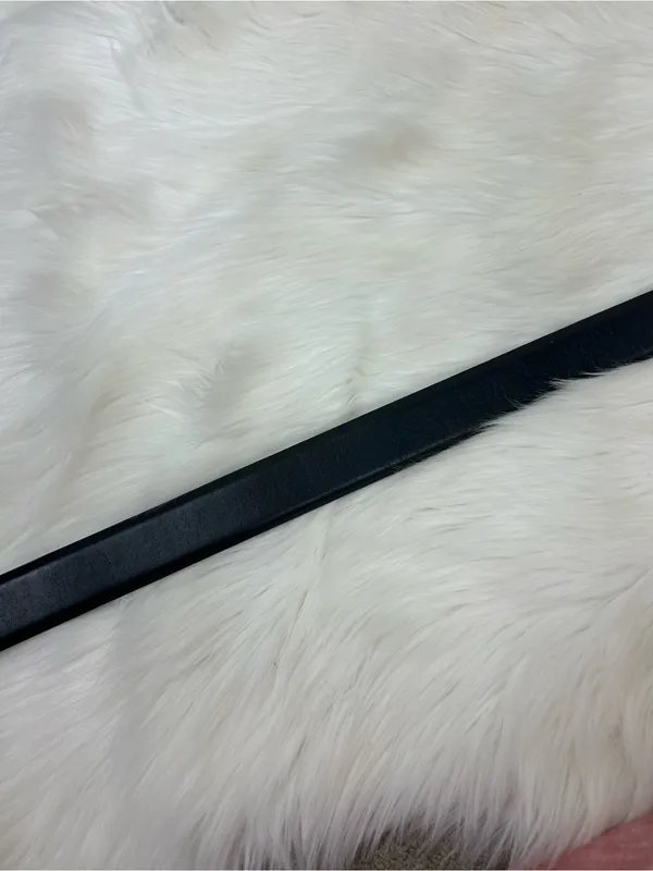 Madewell Black Leather Chunky Waist Belt - Image 10