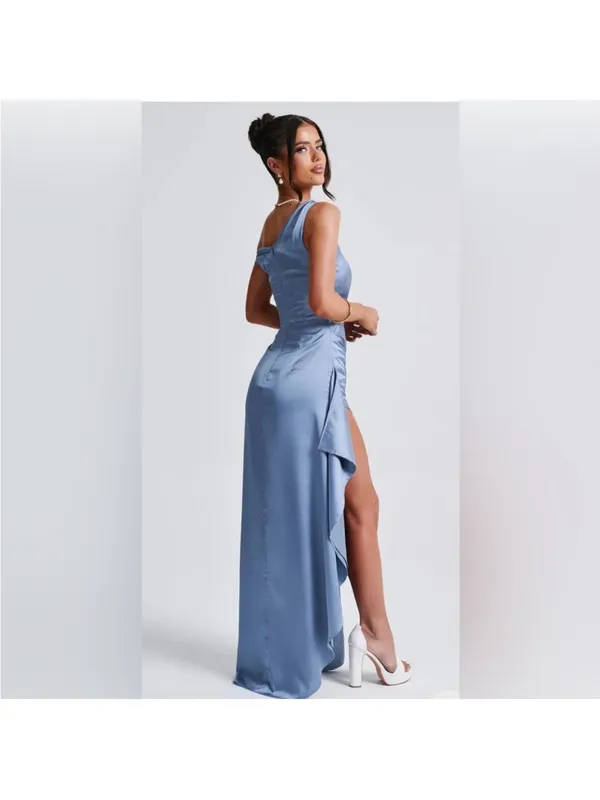 Babyboo Juliene Maxi Dress‎ in dusty blue size small nwt READ - Image 10