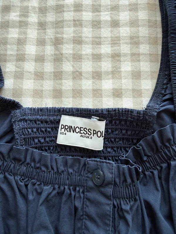 Princess Polly Navy Dress - Image 2