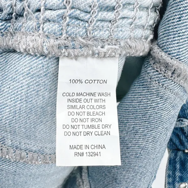 Amanda Uprichard‎ Raisa Top in Ioania Denim Buckle Crop Top Sz Lg - Image 7