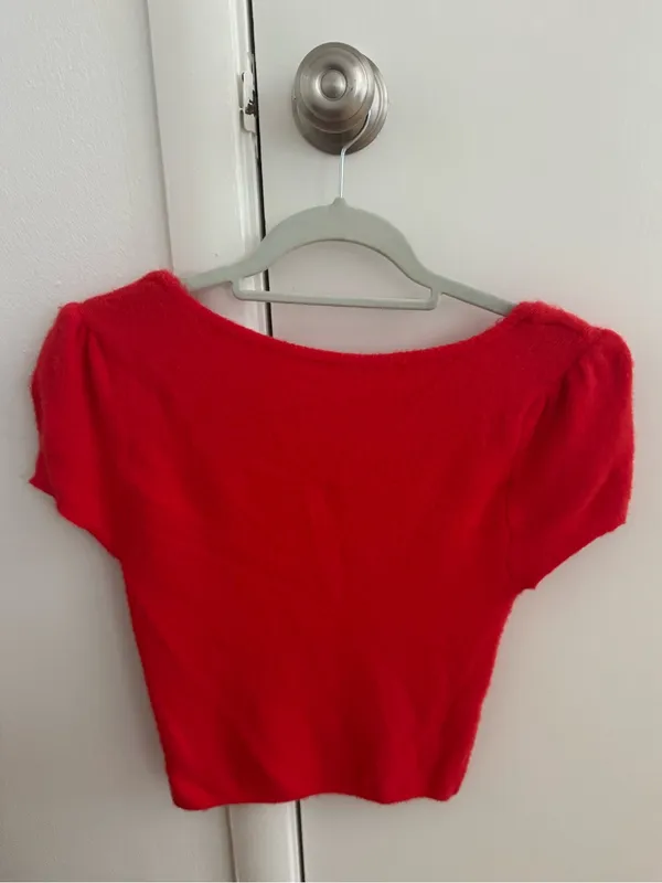 Free People Intimately Keep Me Warm Crop Sweater - Image 7
