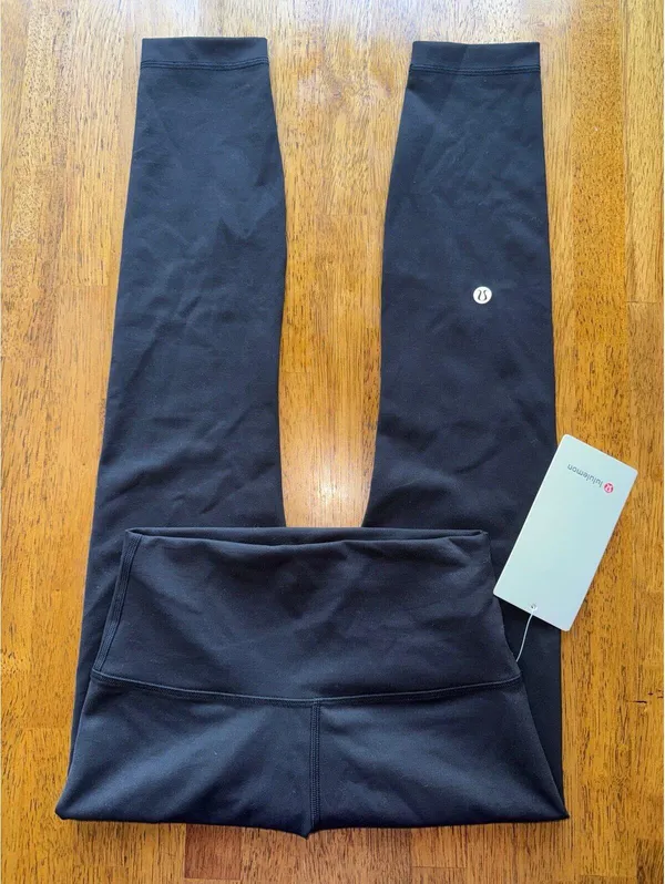 Lululemon Wunder Train High Rise 25” Black Size 4 NWT - Image 2