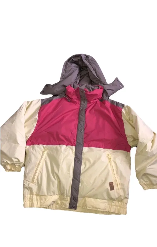 SWAN VTG 80’s Genuine Feather Down Fill Ski Jacket Coat Hooded XL Women’s - Image 17