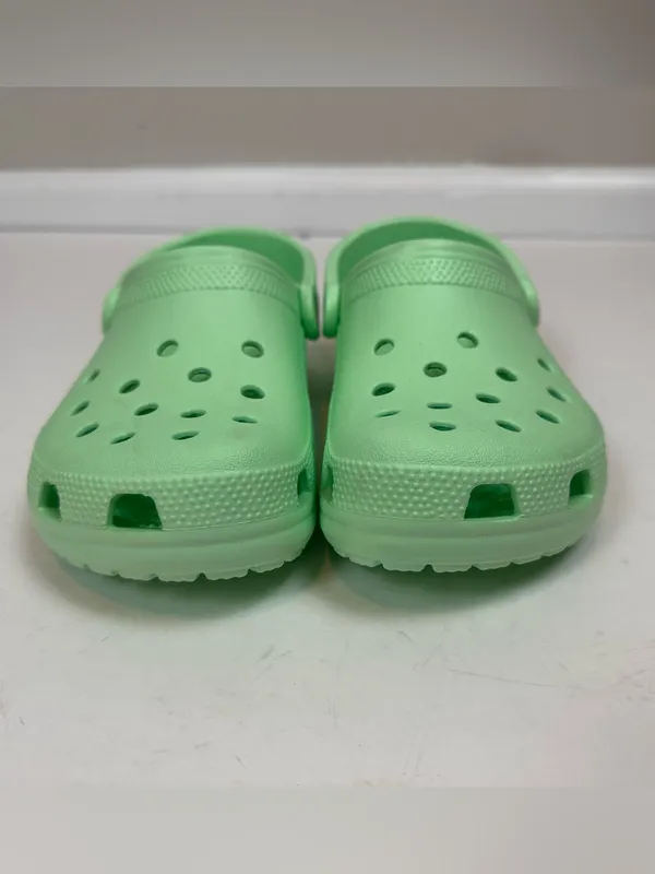 Crocs Classic Clog in Mint Green M5 W7 Unisex Comfort Shoes - Image 4