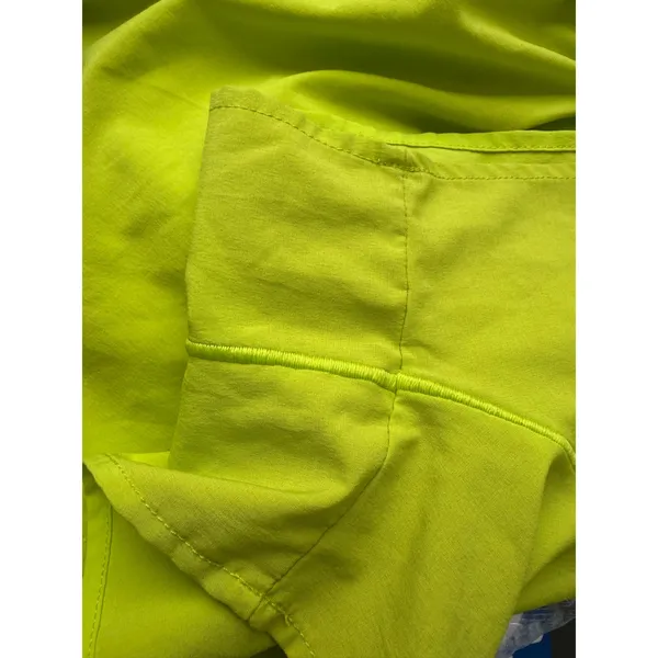 Aerie Offline Real Me Crossover Flowy Shorts Crew Green Active Skort Pocket M - Image 14