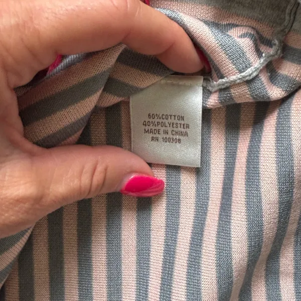 Peter Millar Gray Cotton Blend‎ Sweater medium winter holiday workwear - Image 8