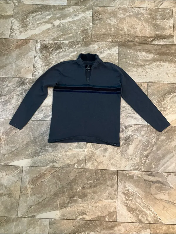 Prana Calimero 1/2 Zip Pullover Sweatshirt Long Sleeve Size S - Image 3