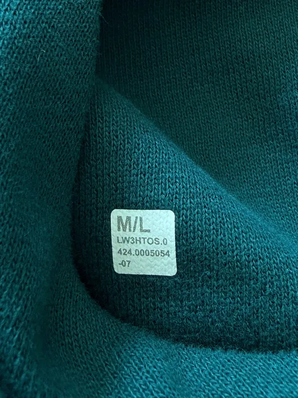 Lululemon Scuba Half-Zip Hoodie M/L Storm Teal Oversized Green - Image 5