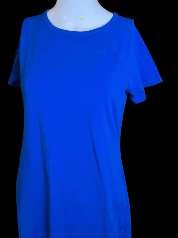 Michael Kors Royal Blue Short Sleeve Crewneck Dress - Image 3