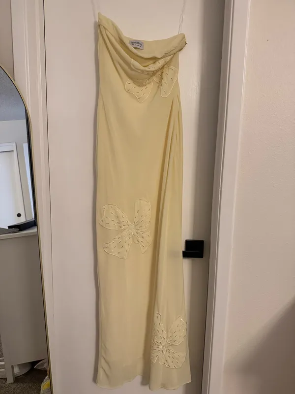 Peppermayo Yellow Dress Maxi - Image 3
