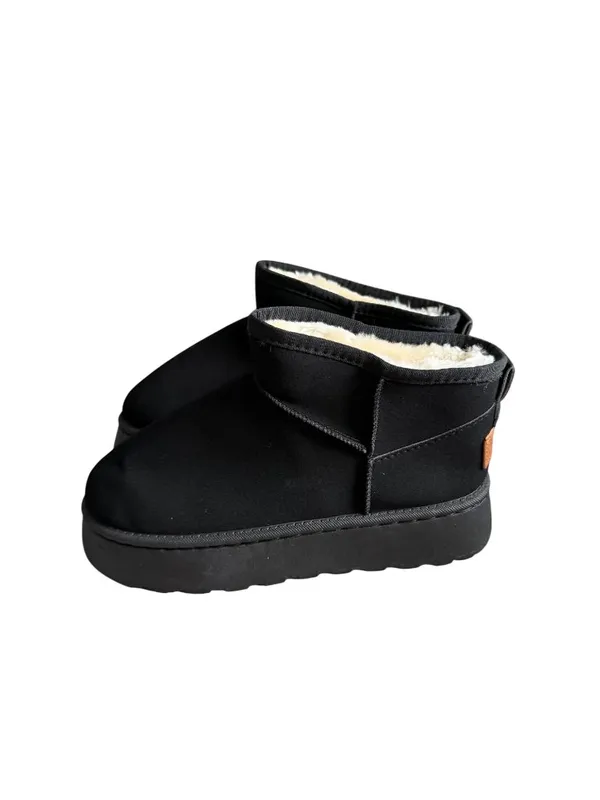 SPORT Black Platform Ankle Faux Shearling Lined Boots Size 7.5 NEW NWOB - Image 6