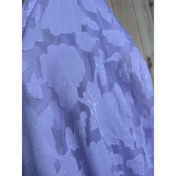 NWT Lulus Let There Be Romance Lavender Burnout Floral Maxi Dress Gala Size M - Image 8