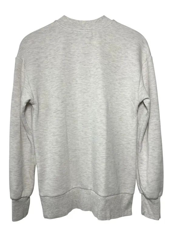 Varley Gabriela Double Soft Pullover Crewneck Sweatshirt - Image 8